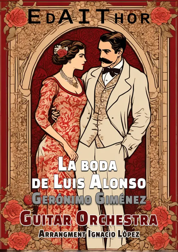 Portada Boda de Luis Alonso - octeto de guitarras