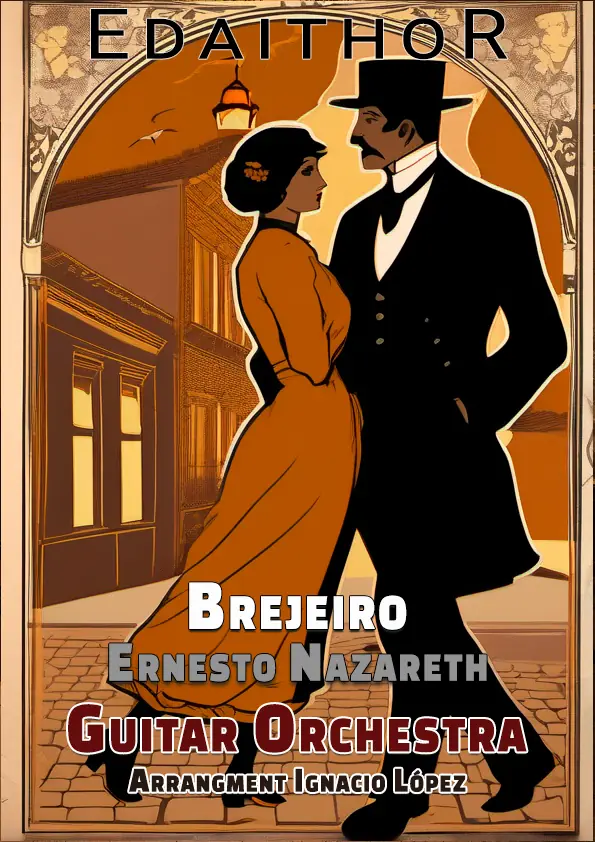 Portada Brejeiro - Nazareth - octeto de guitarras