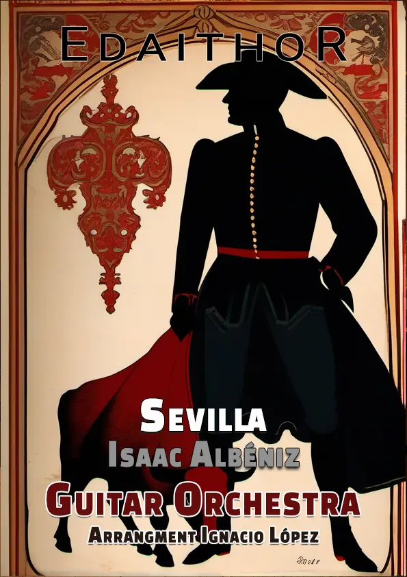 Portada Sevilla - Albéniz - octeto de guitarras